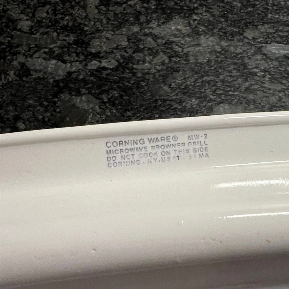 Corningware Microwave Browning grill. 11.5x12. Exc condition